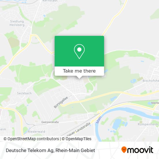 Deutsche Telekom Ag map