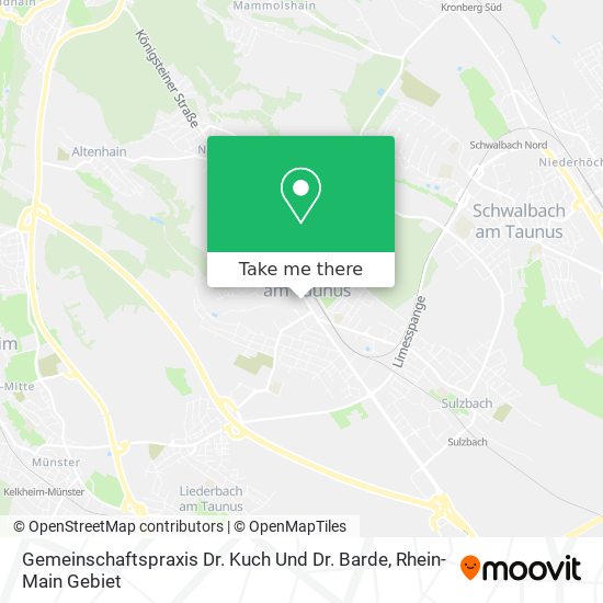 Gemeinschaftspraxis Dr. Kuch Und Dr. Barde map