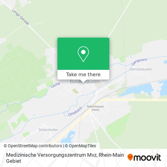 Medizinische Versorgungszentrum Mvz map