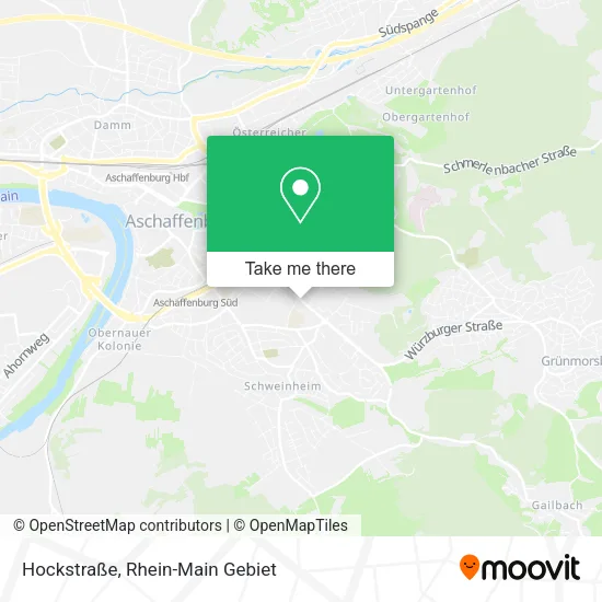 Карта Hockstraße