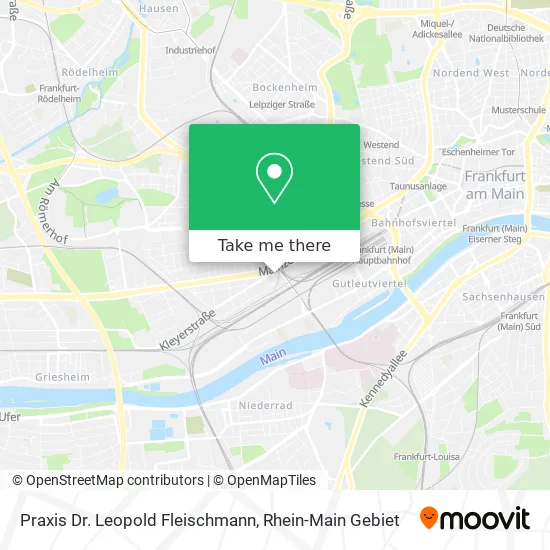 Карта Praxis Dr. Leopold Fleischmann