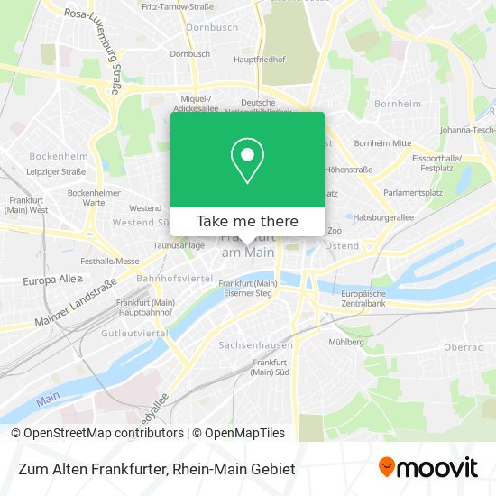 Zum Alten Frankfurter map