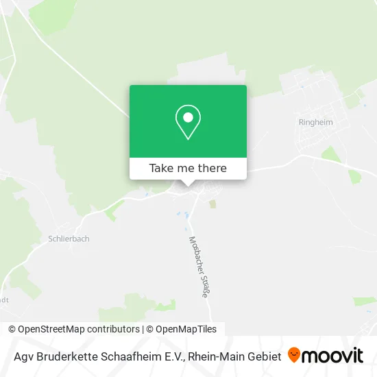 Карта Agv Bruderkette Schaafheim E.V.