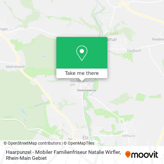 Haarpunzel - Mobiler Familienfriseur Natalie Wirfler map