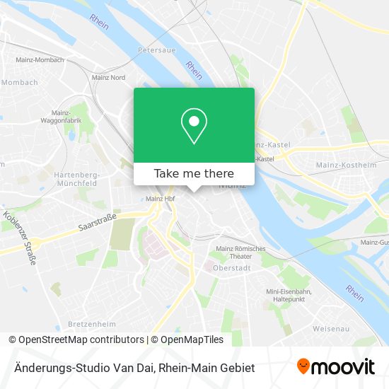 Änderungs-Studio Van Dai map