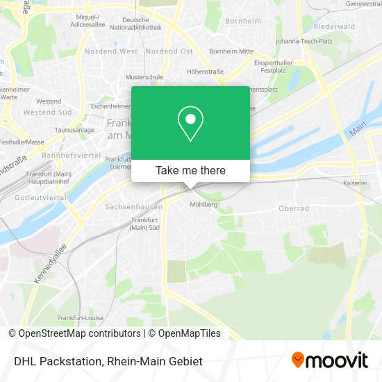 Карта DHL Packstation