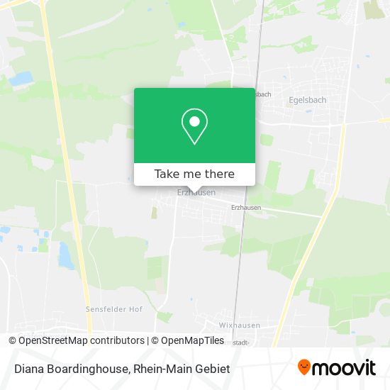 Diana Boardinghouse map