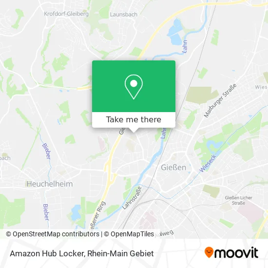 Карта Amazon Hub Locker