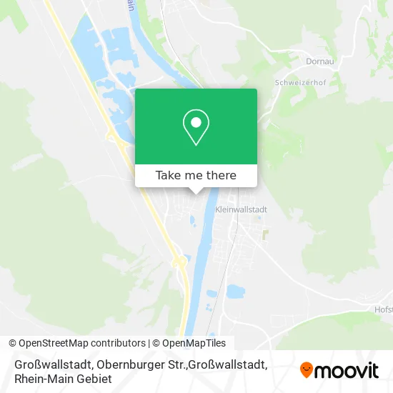 Карта Großwallstadt, Obernburger Str.,Großwallstadt
