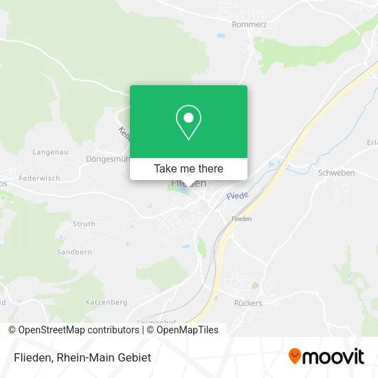 Карта Flieden