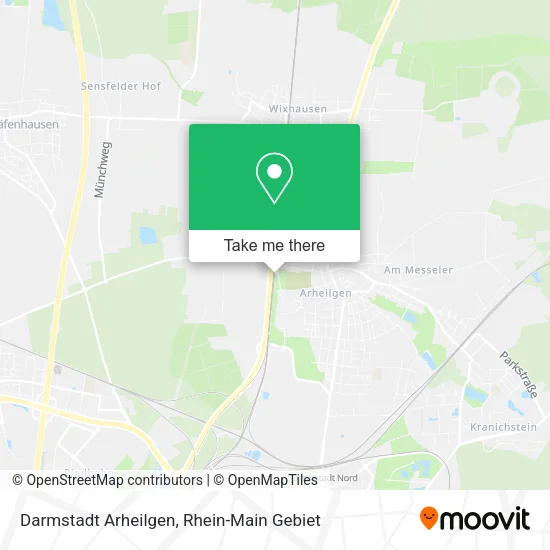 Карта Darmstadt Arheilgen