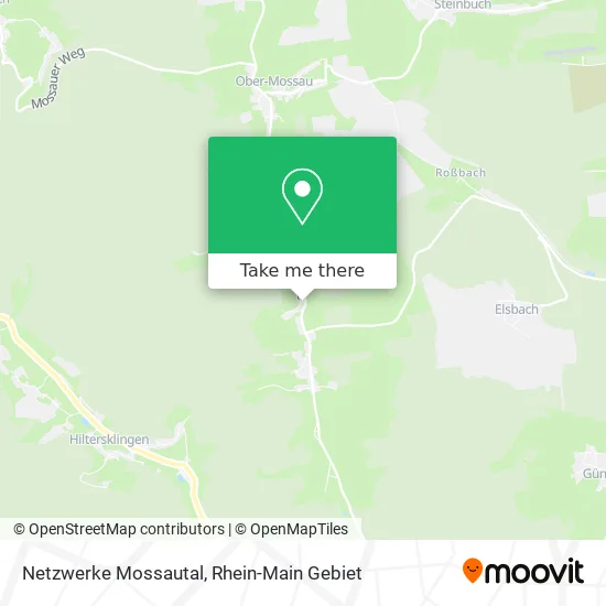 Карта Netzwerke Mossautal