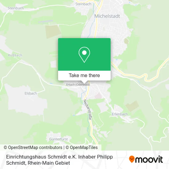 Карта Einrichtungshaus Schmidt e.K. Inhaber Philipp Schmidt