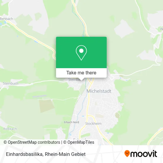 Карта Einhardsbasilika