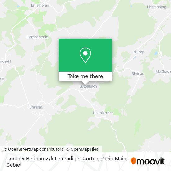 Карта Gunther Bednarczyk Lebendiger Garten