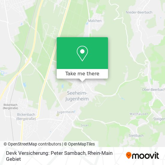 Devk Versicherung: Peter Sambach map