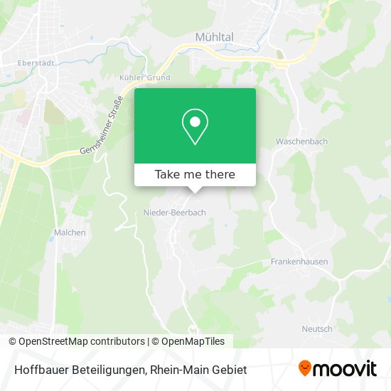 Карта Hoffbauer Beteiligungen