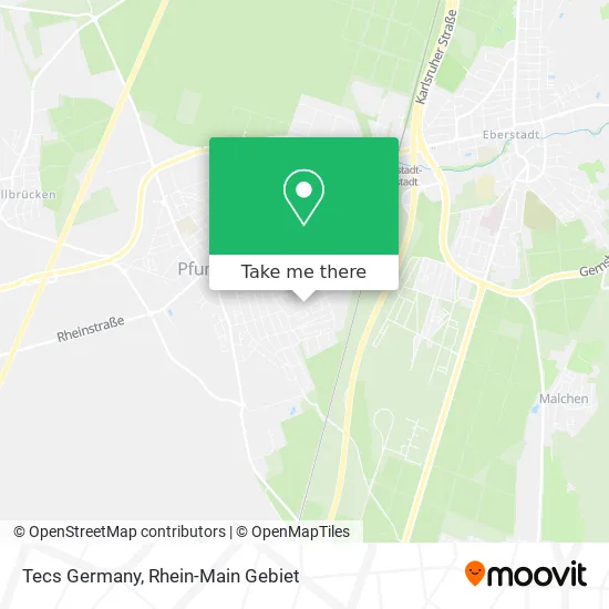 Карта Tecs Germany