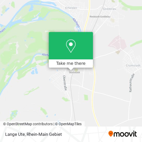 Карта Lange Ute