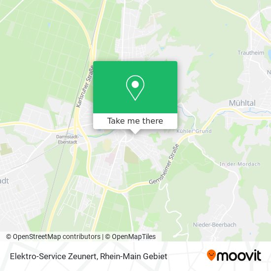 Карта Elektro-Service Zeunert