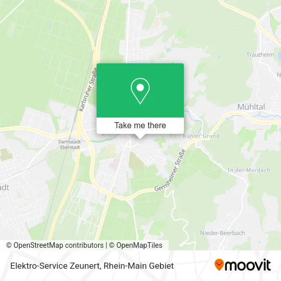 Карта Elektro-Service Zeunert