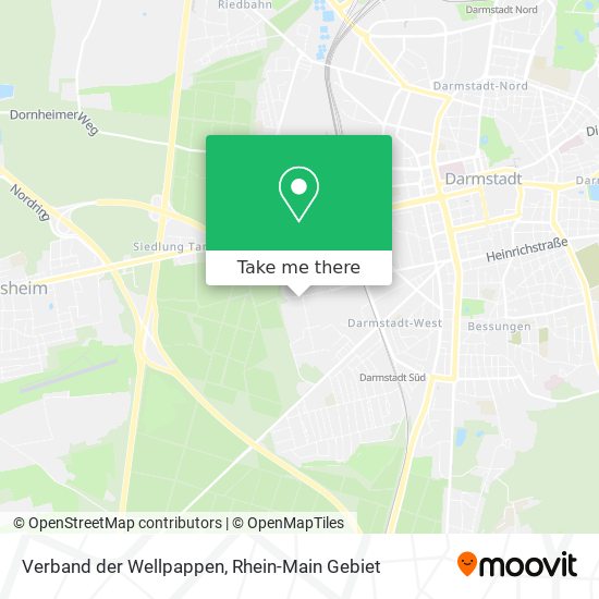 Verband der Wellpappen map