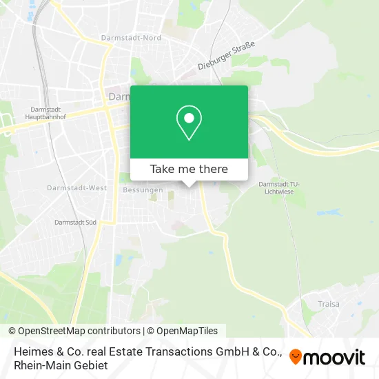 Карта Heimes & Co. real Estate Transactions GmbH & Co.