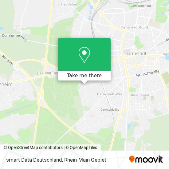 smart Data Deutschland map