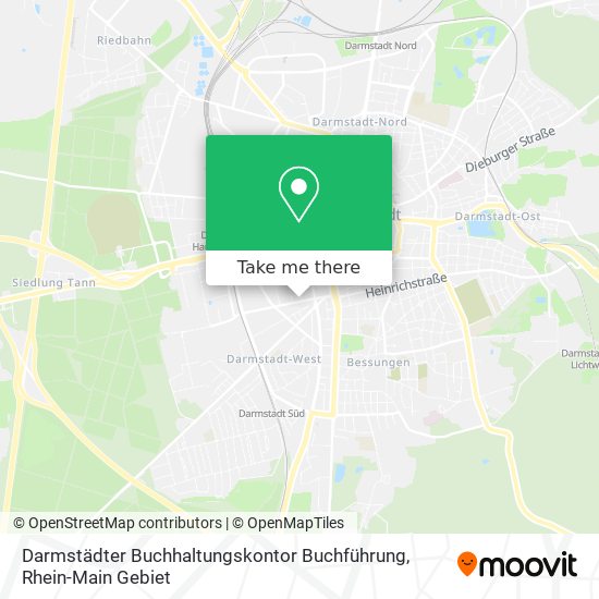 Darmstädter Buchhaltungskontor Buchführung map