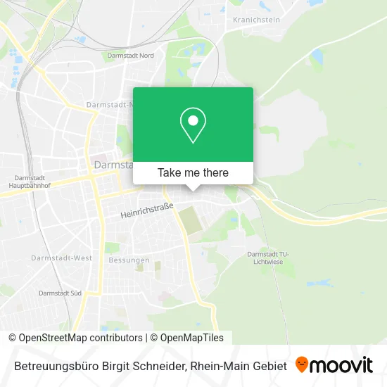 Карта Betreuungsbüro Birgit Schneider