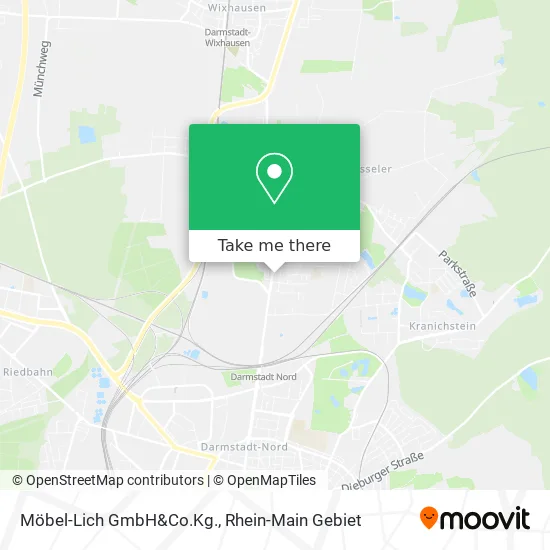 Карта Möbel-Lich GmbH&Co.Kg.