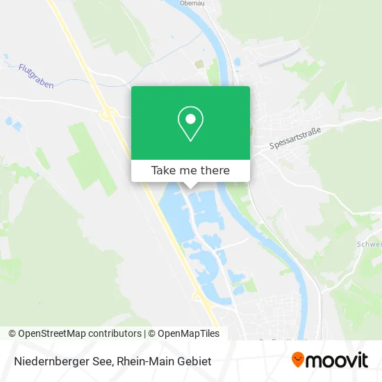 Карта Niedernberger See