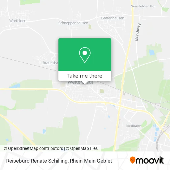 Карта Reisebüro Renate Schilling