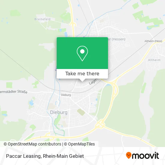 Карта Paccar Leasing