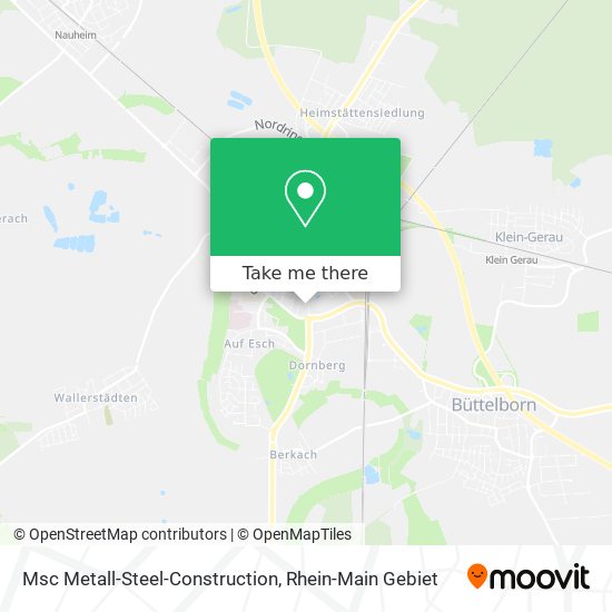 Msc Metall-Steel-Construction map