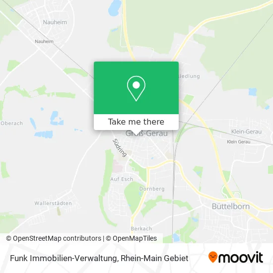 Карта Funk Immobilien-Verwaltung