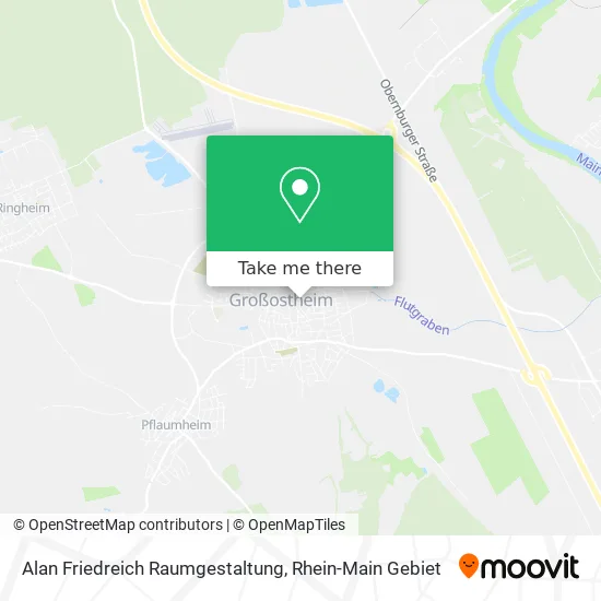 Карта Alan Friedreich Raumgestaltung