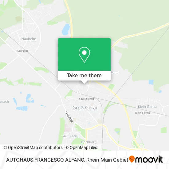 Карта AUTOHAUS FRANCESCO ALFANO
