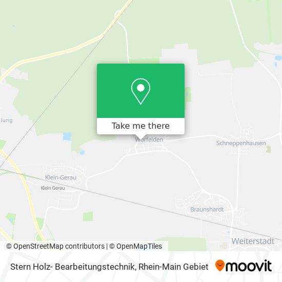 Stern Holz- Bearbeitungstechnik map