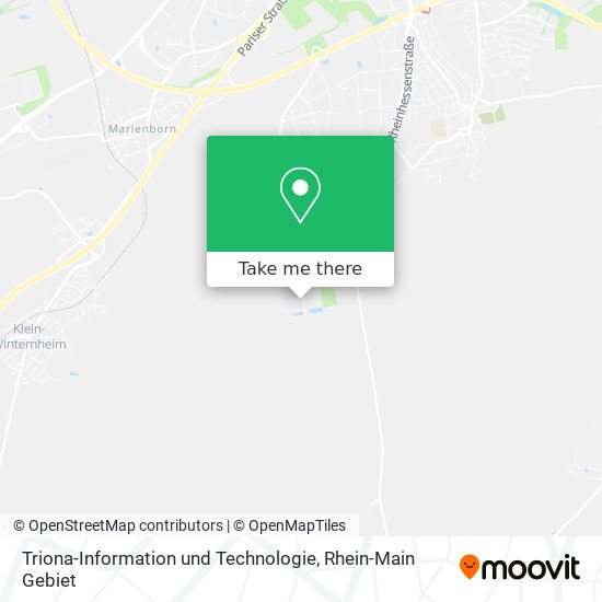 Triona-Information und Technologie map