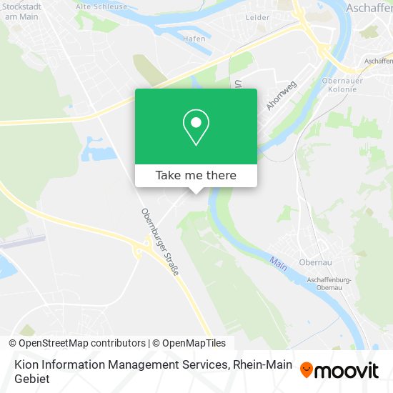 Kion Information Management Services map