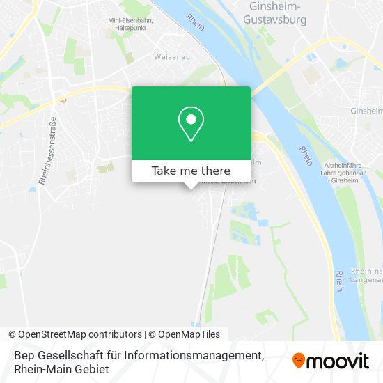 Bep Gesellschaft für Informationsmanagement map