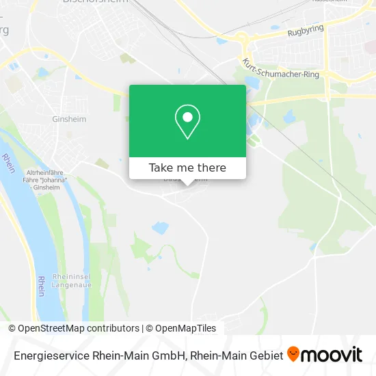 Карта Energieservice Rhein-Main GmbH