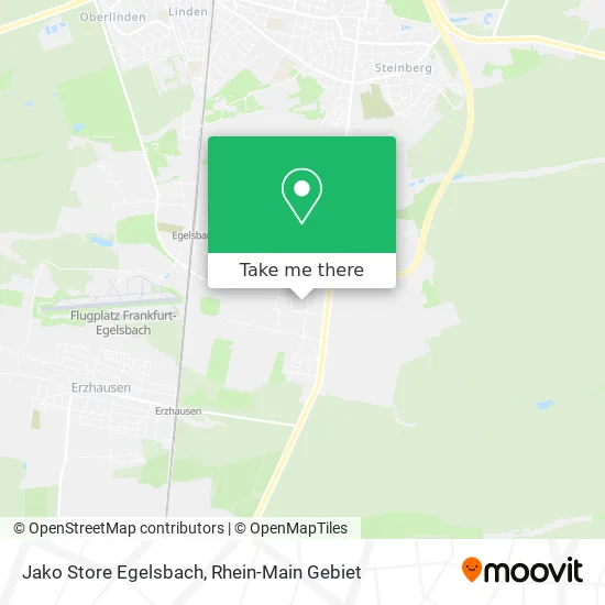 Карта Jako Store Egelsbach