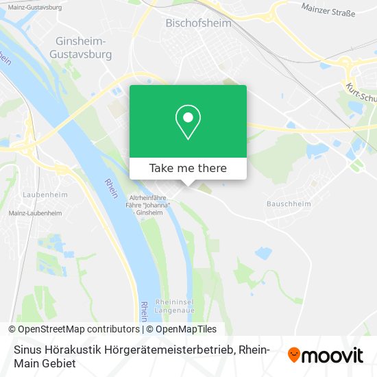 Sinus Hörakustik Hörgerätemeisterbetrieb map