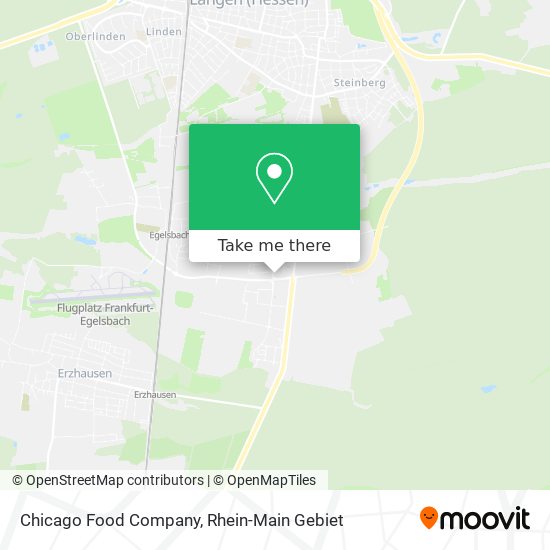 Chicago Food Company map