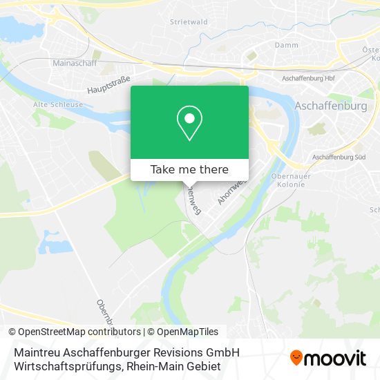 Maintreu Aschaffenburger Revisions GmbH Wirtschaftsprüfungs map