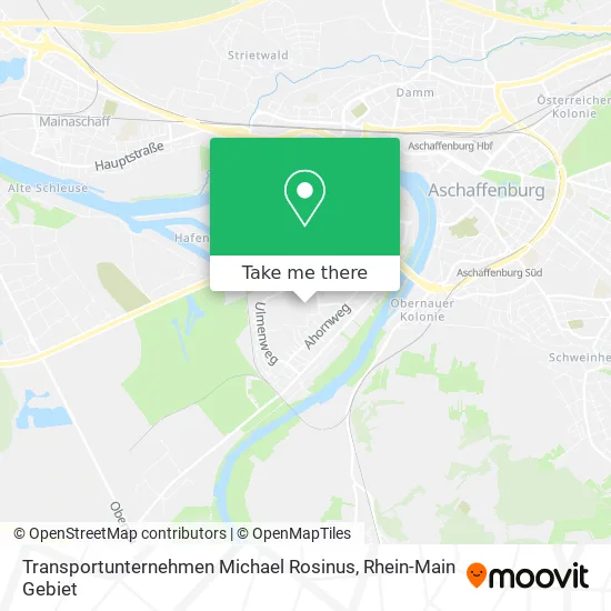 Карта Transportunternehmen Michael Rosinus