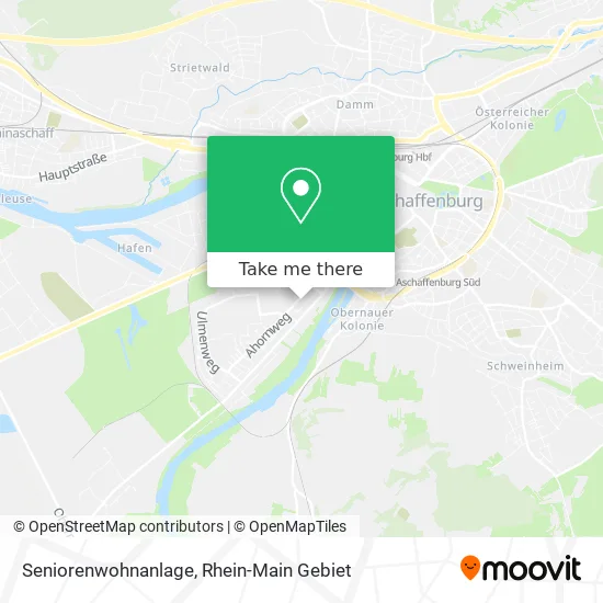 Карта Seniorenwohnanlage