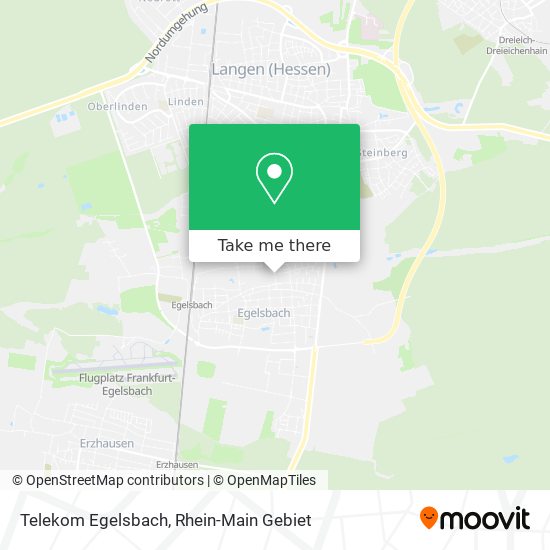 Telekom Egelsbach map